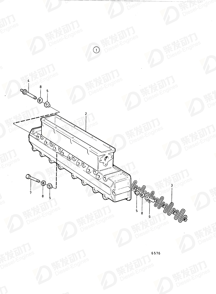 volvo penta Bushing 846893 Drawing volvo penta Bushing 846893 Drawing